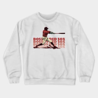 Retro Boston Red Sox Slugger Crewneck Sweatshirt